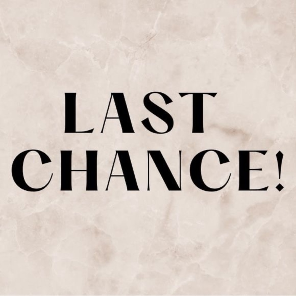 LAST CALL 3/22